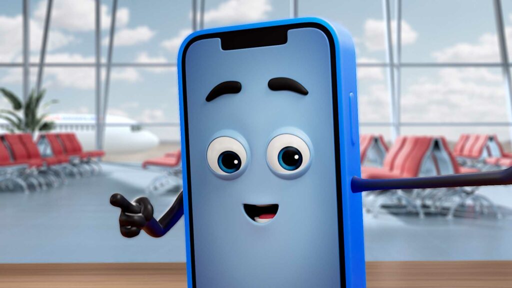 IATA 3D animation thumbnail - Sami Character